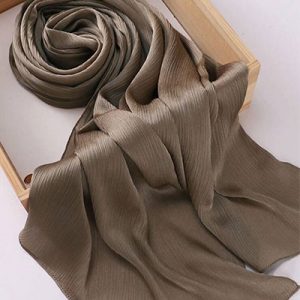 Silk Satin Crinkle Hijabs